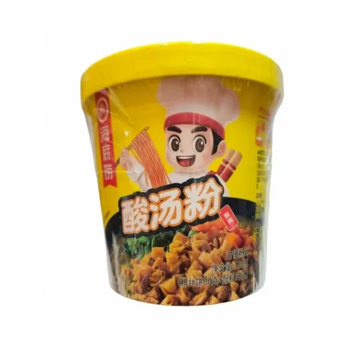 Лапша Хайдилао фунчоза мар.овощи/соус чили/зелень 130г