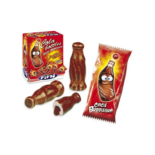 Жев.резинка Фини Cola Bottles Кола бутылочка с жидкой начинкой 5г