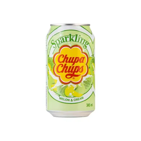 Напиток безалкогольный cильногаз Chupa Chups (Дыня) 0,250л ж/б Южная Корея