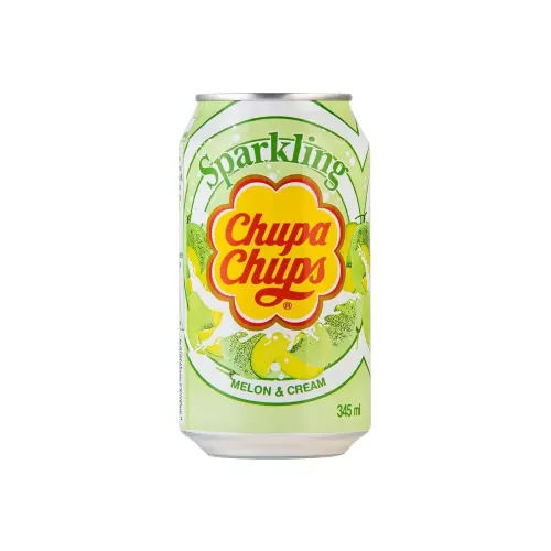 Напиток безалкогольный cильногаз Chupa Chups (Дыня) 0,250л ж/б Южная Корея