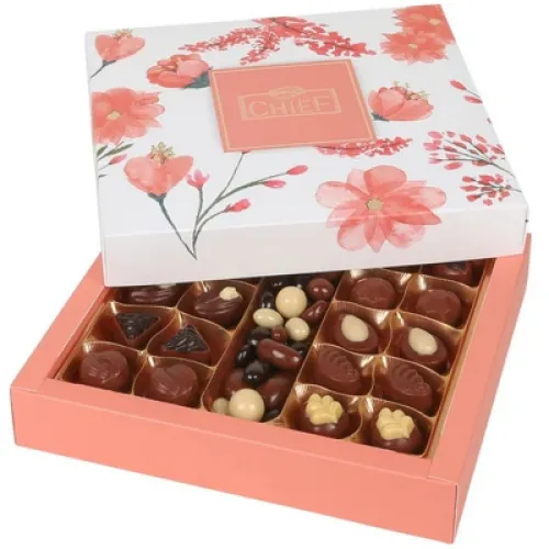 Набор конфет Flowery Box Choco пралине с мал и орех нач 160 г