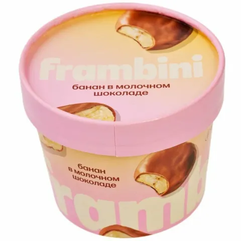 Банан ФРАМБИНИ молочный бельгийский шоколад 130г