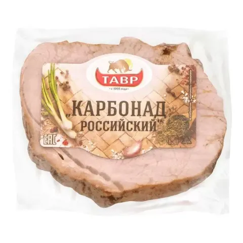 Карбонад Запеченный в/с в/у вес Тавр