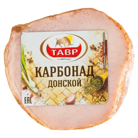 Карбонад Донской Тавр в/к в/у вес