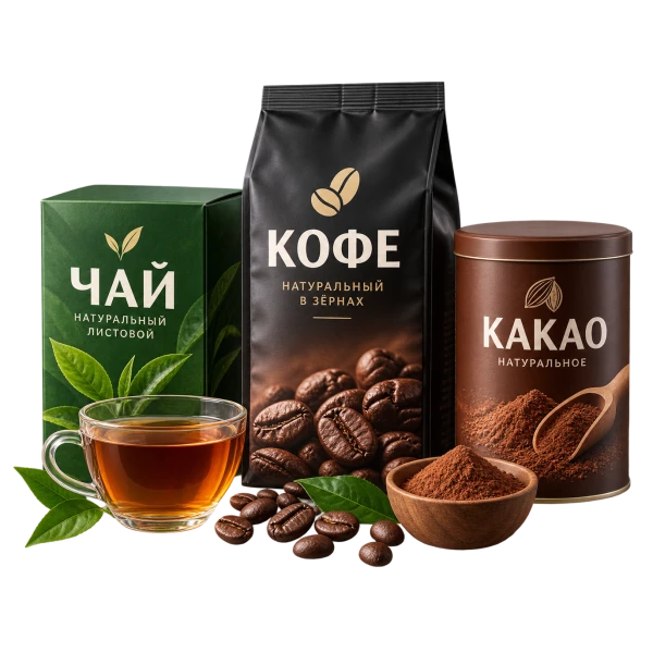 Чай, кофе, какао