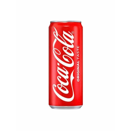 COCA-COLA ORIGINAL TASTE, газ ж/б, 0,33 л