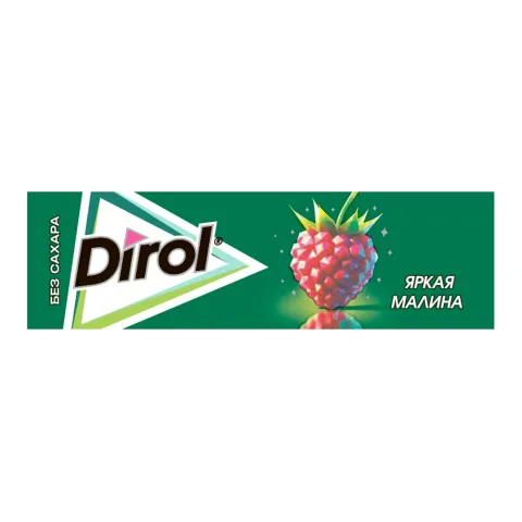 Жевательная резинка Дирол малина 24х30х13,6г