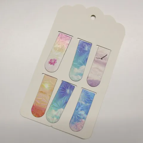 Набор закладок канцелярских магнитных Арт. SQ-2019