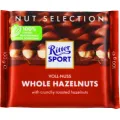 Шоколад молочный с цельным лесным орехом Extra Nut Ritter Sport 100г уменьш.