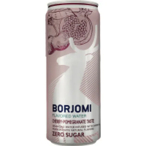 Вода Боржоми Вишня/Гранат 0,33л ж/б