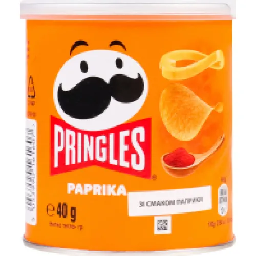 Чипсы Pringles паприка 40 г