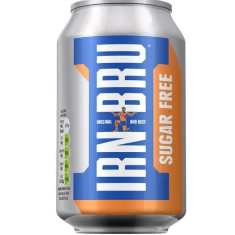Напиток Irn Bru Sugar Free газ. б/а 0,33л ж/б