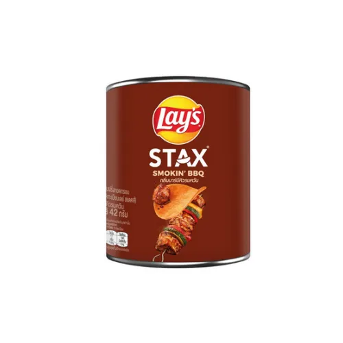 Чипсы Лей'С Стакс Барбекю (Lay's Stax Smoking BBQ) картофельные 42гр