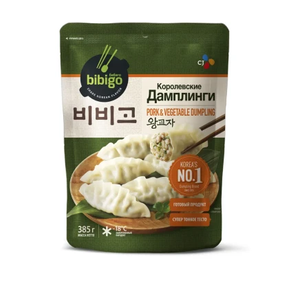 Дамплинги Бибиго королевские для жарки