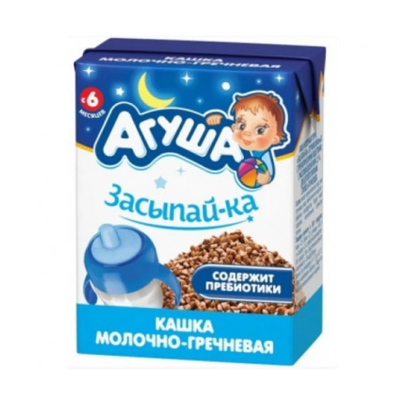 БЗМЖ Каша Агуша молочная гречневая 2,5% 200 мл