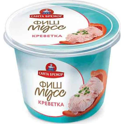 Паста из тресковых рыб "Фишмусс" с кальмаром и креветкой
