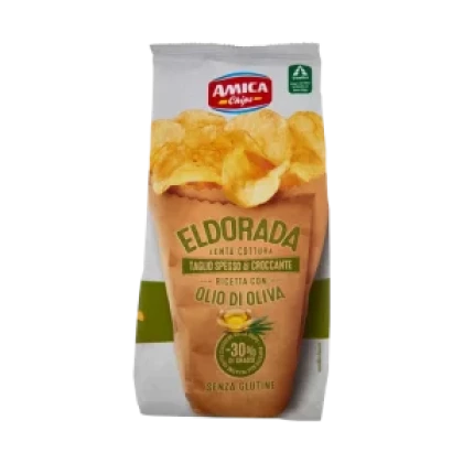 Чипсы с оливковым маслом обезжиренные (-30%) ELDORADA, AMICA CHIPS