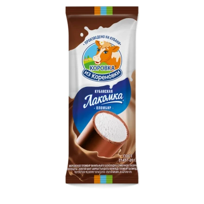 БЗМЖ Мороженое Коровка из Кореновки Кубанская Лакомка 90г
