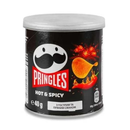 Чипсы Pringles Hot & Spicy