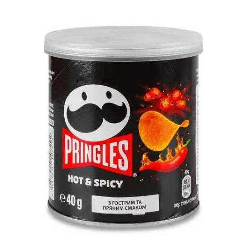 Чипсы Pringles Hot & Spicy 40 г