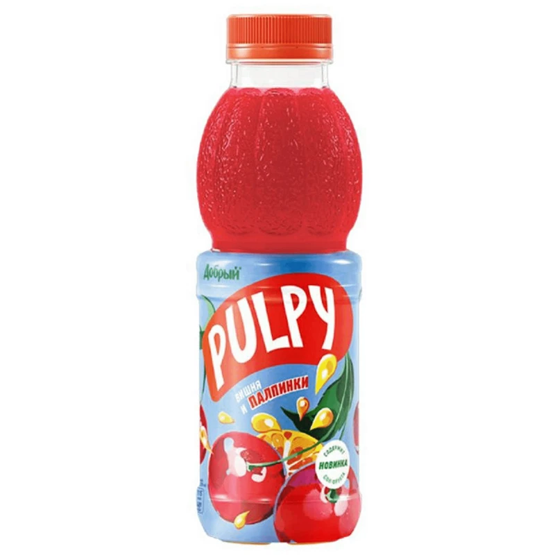 Напиток сокосодержащий Pulpy Вишня 0,45л ПЭТ