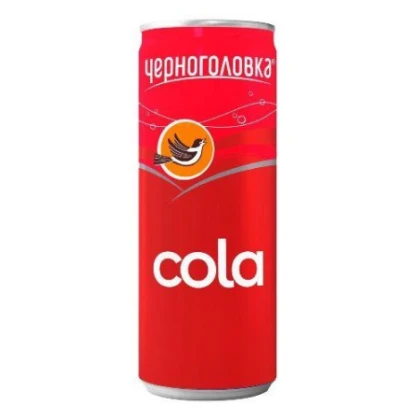 Напиток безалкогольный сильногазированный Кола Ориджинал, 0.33 л, жестяная банка