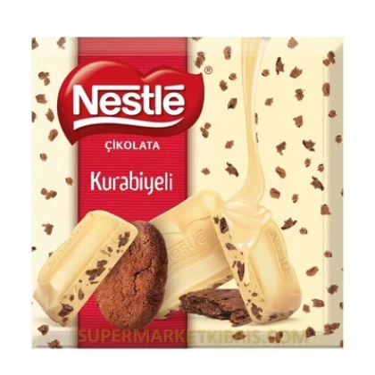 Шоколад Нестле белый с какао печеньем