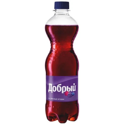 Напиток сильногазированный Добрый Лесные ягоды, 0,5 л