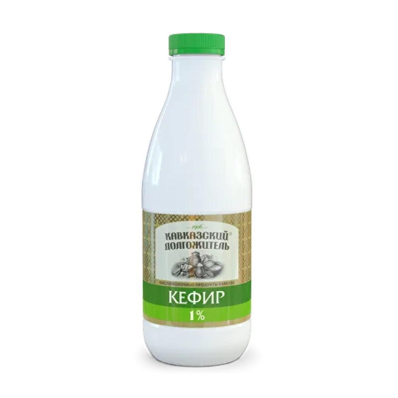 Кефир Кавказский долгожитель 1% 290 г