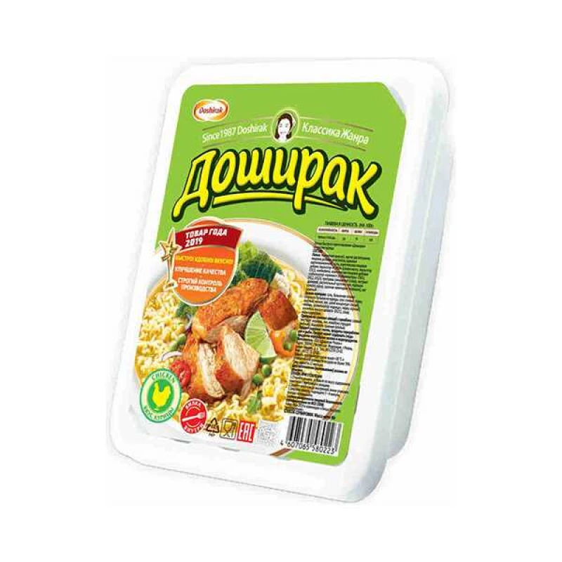 Лапша быстрого приготовления Доширак со вкусом курицы 90 г