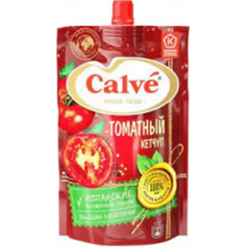 Кетчуп Calve томатный 350 г — купить в Гастроном Центральный