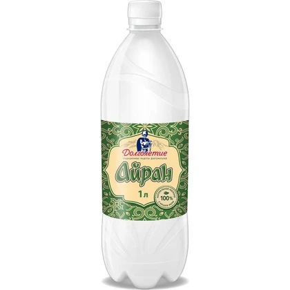Айран 0,1% Долголетие 1л пэт