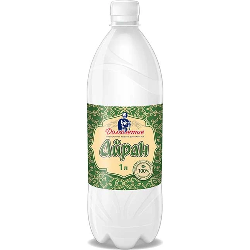 Айран 0,1% Долголетие 1л пэт
