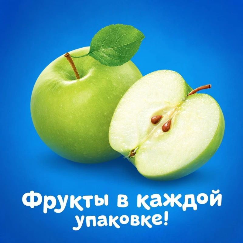 Пюре Агуша Pouch-pack яблоко (с 4 мес) 90 г