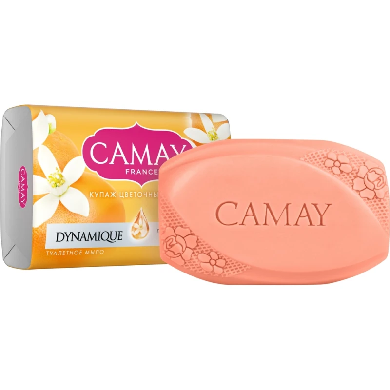 Мыло туалетное Camay Динамик (Розовый грейпфрут), 85 г