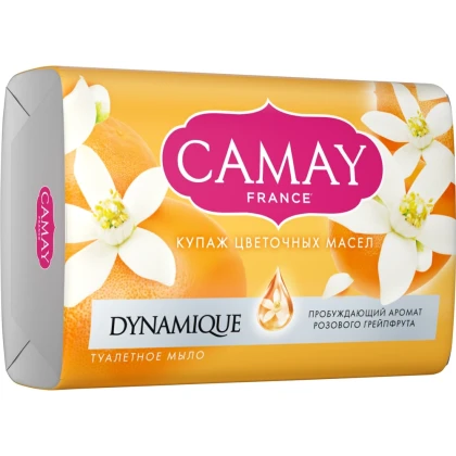 Мыло туалетное Camay Динамик (Розовый грейпфрут), 85 г