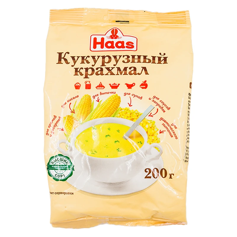 Крахмал кукурузный Хаас 200 г