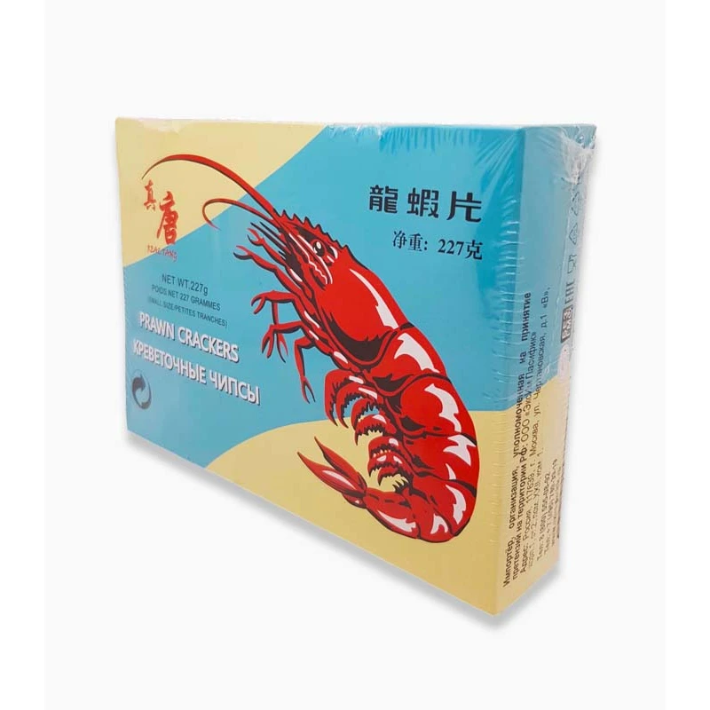 Креветочные чипсы REAL TANG, 227 г, картонная упаковка