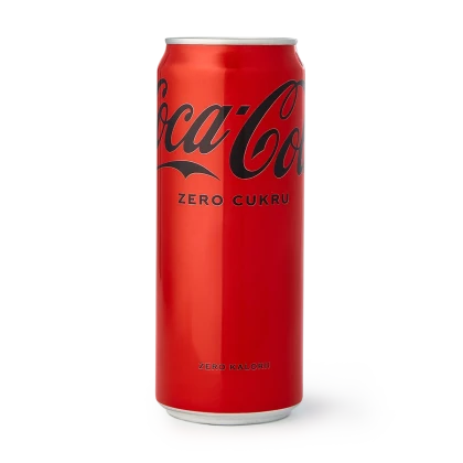 COCA-COLA ZERO SUGAR, Германия, газ без сахара, 0 калорий, ж/б, 0,33 л