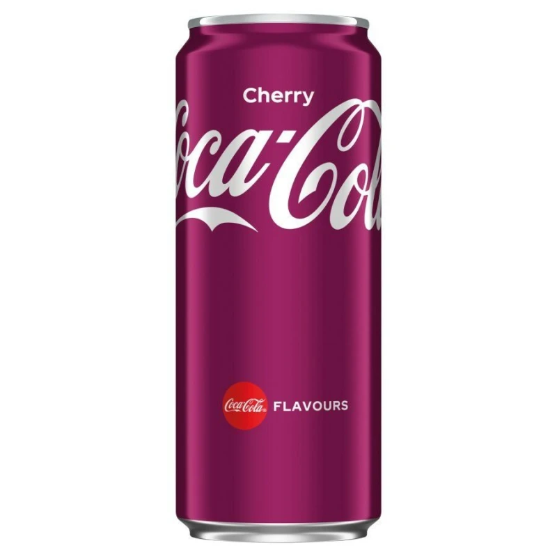 Напиток газированный Coca-Cola Cherry со вкусом вишни, 0.33 л, Германия