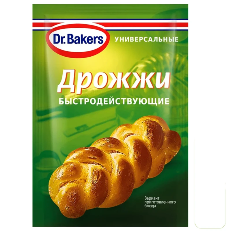 Дрожжи Д. Бейкерс сухие хлебопекарные 7 г