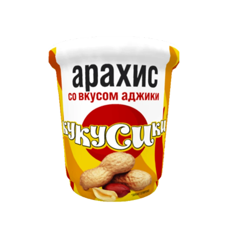 Арахис со вкусом аджики 50 г Кукусики