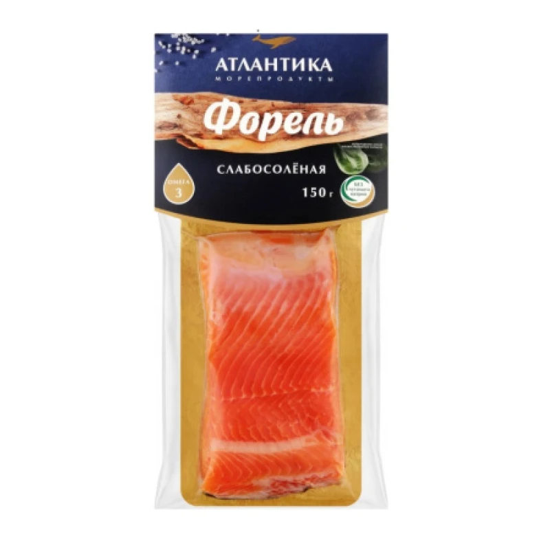 Форель Атлантика слабосолёная 150 г