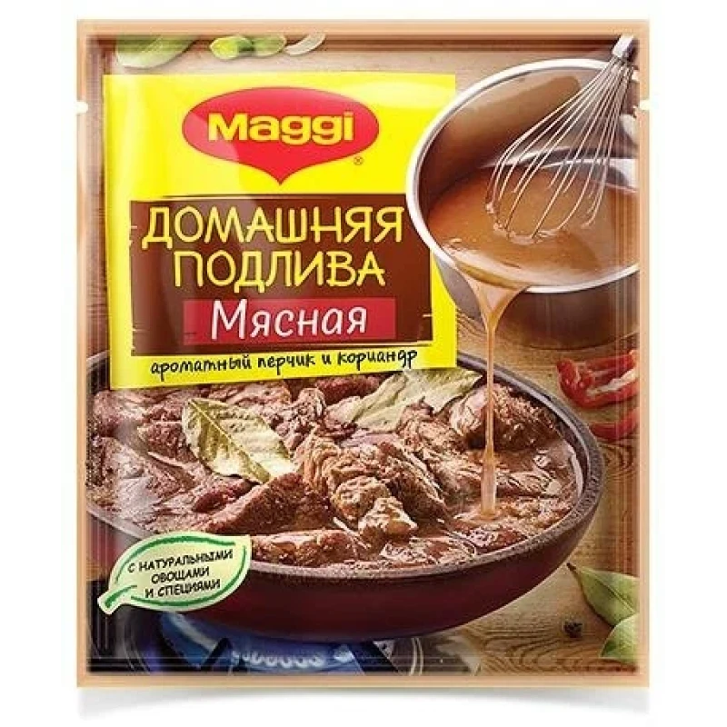 Приправа Магги Подлива домашняя мясная 90 г