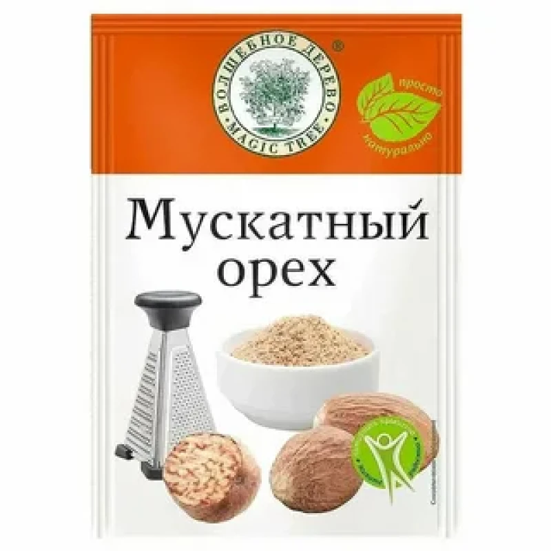 Приправа ВД Мускатный орех молотый люкс 15 г