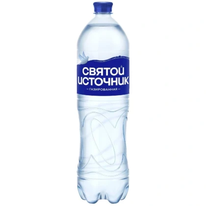 Вода минеральная природная питьевая негазированная Святой Источник, 1,5 л