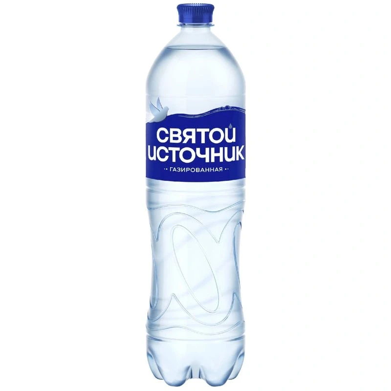 Вода минеральная природная питьевая негазированная Святой Источник, 1,5 л