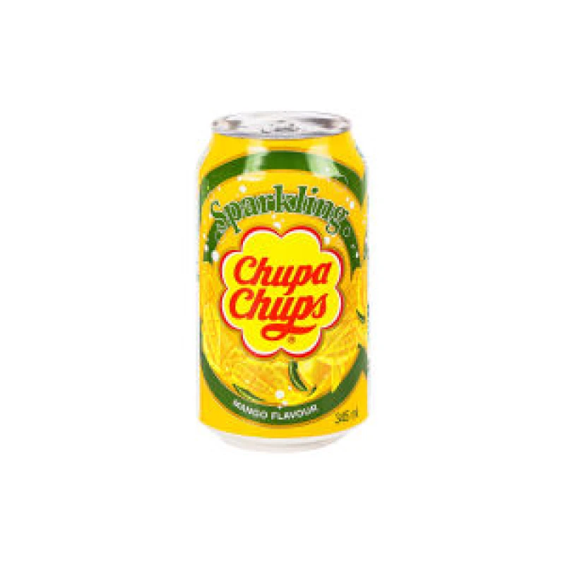 Напиток газированный Chupa Chups Манго 0,345 л ж/б Южная Корея