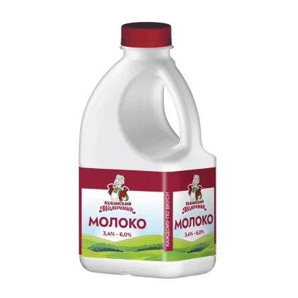 БЗМЖ Молоко Кубанский Молочник 3,4%-6,0% канистра