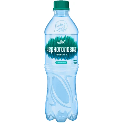 Вода минеральная Черноголовская газированная 0,5 л